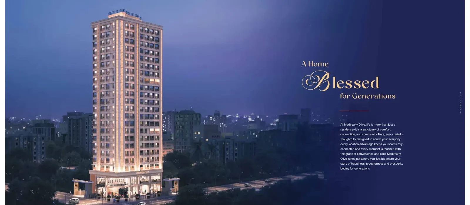 Modirealty Olive - 2 BHK in Malad West