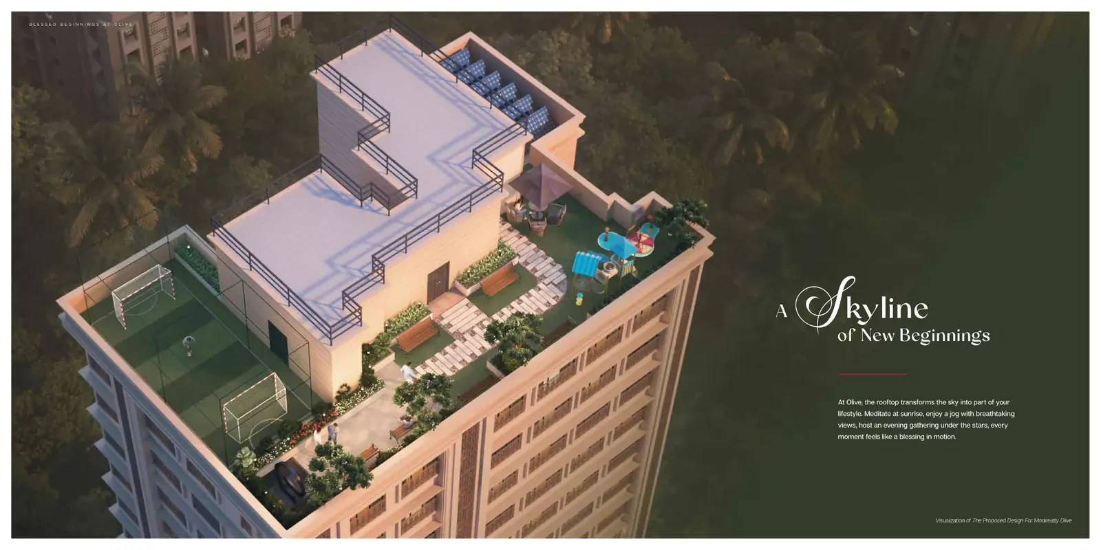 Modirealty Olive 2 BHK home 655 SqFt Flat in Orlem, Malad West photo 4