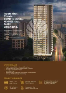 Mehta Highland 1+1 Jodi 648 SqFt Flat in Malad East