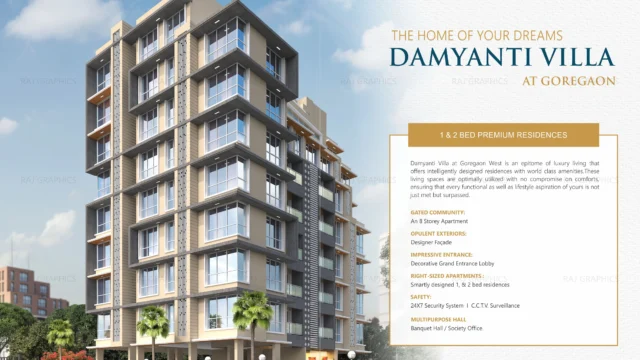 Damyanti Villa — 1 BHK, 2 BHK in Goregaon West